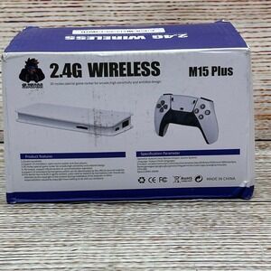 SJGAM M15 Plus 2.4G Wireless Retro Game Console Stick HD Output‎ Dual Controller